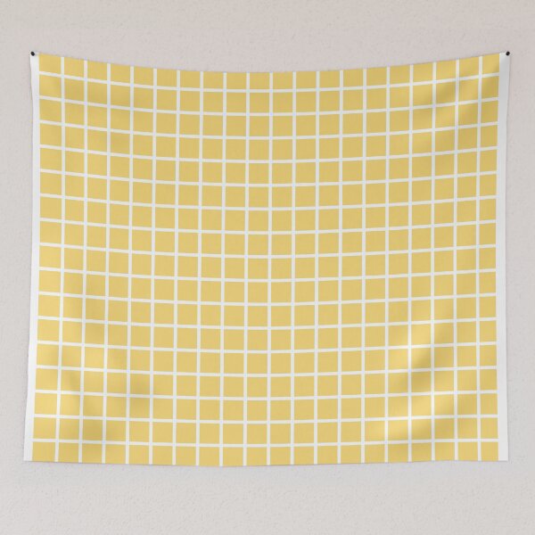 Item preview, Yellow Grid Aesthetic designed and sold by annaferarts.