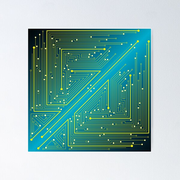 Item preview, PCB trace lines designed and sold by EngineersArt.