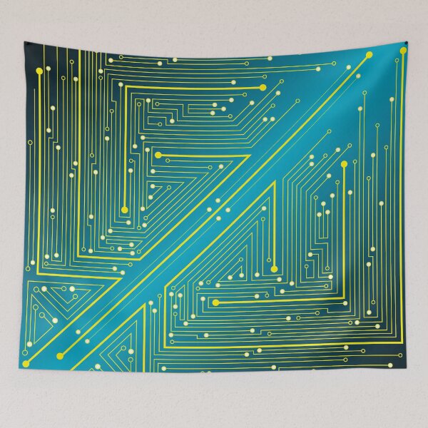 Item preview, PCB trace lines designed and sold by EngineersArt.