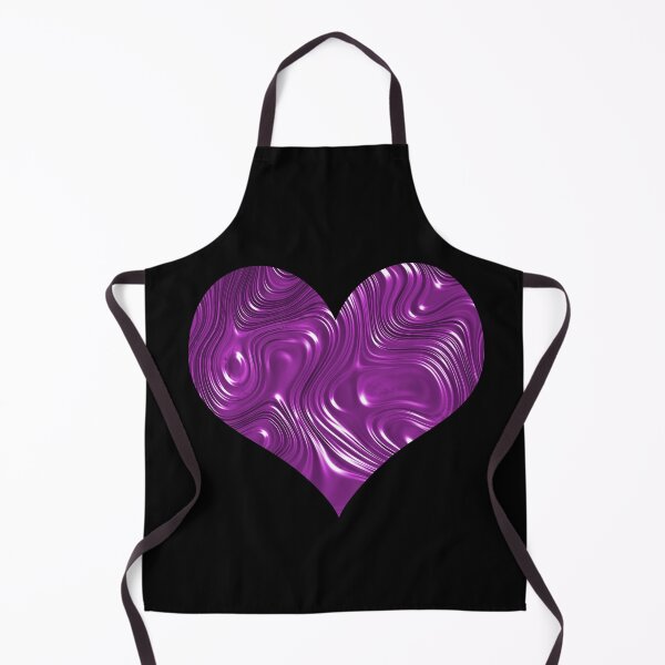 Item preview, Purple Metallic Heart designed and sold by StephenMollie.