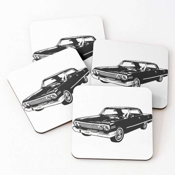Item preview, 63 Black & White I Coupe designed and sold by CoolRide.
