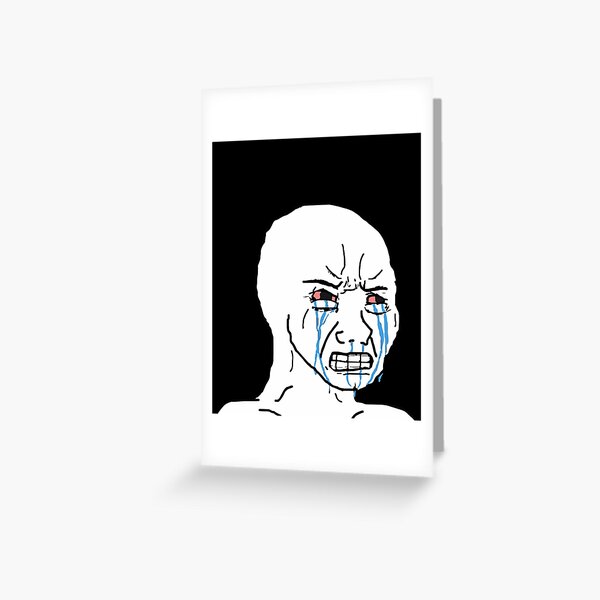 Crying meme face Jigsaw Puzzle for Sale by Doacts