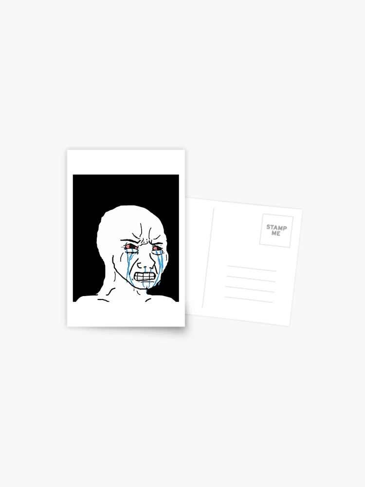 Crying meme face Jigsaw Puzzle for Sale by Doacts