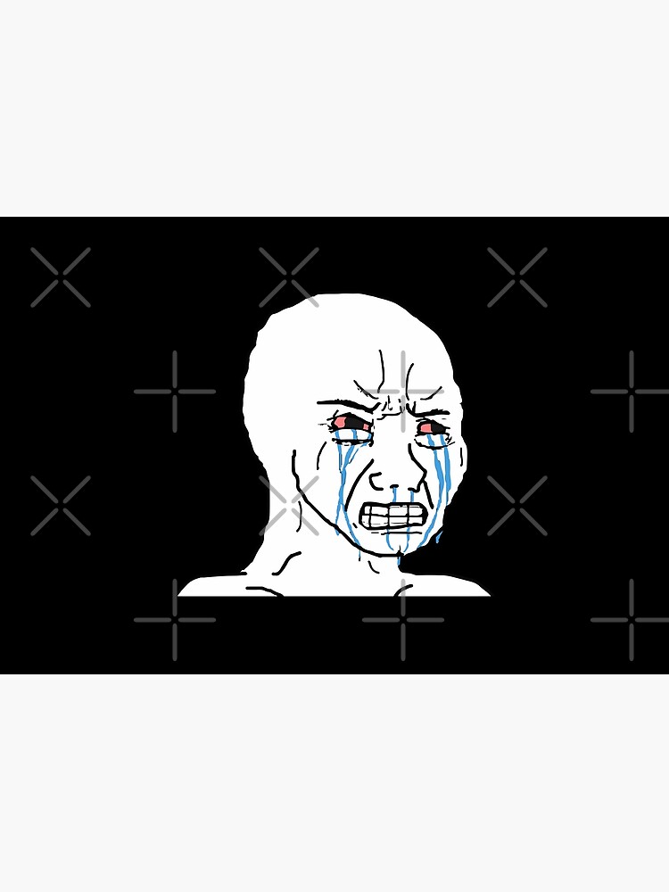 I miss You Stickman sketch, Tears Crying Internet meme Happiness, Super Sad  Face, smiley, sadness Jigsaw Puzzle