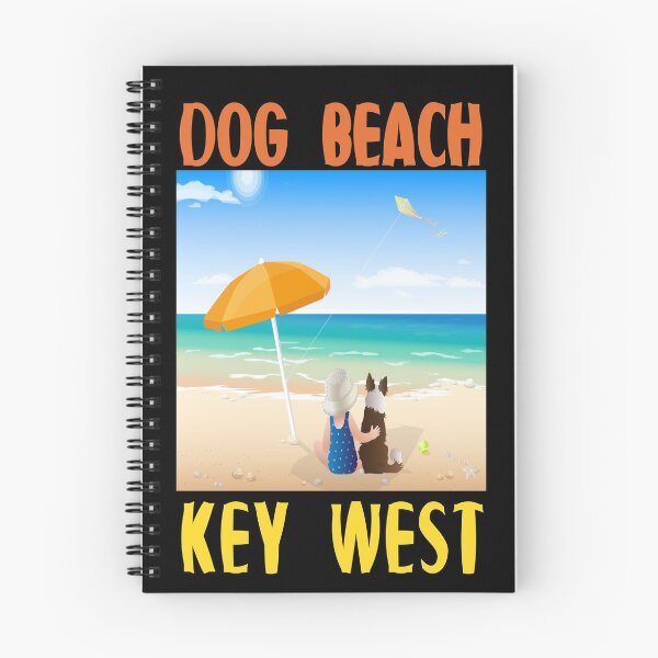 Item preview, Dog Beach Key West Florida Keys Child and Dog Under Umbrella designed and sold by KeysTreasures.