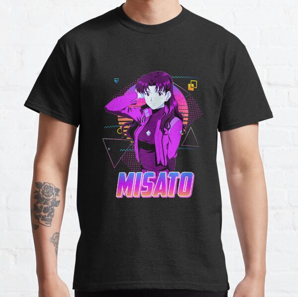 Item preview, Misato Katsuragi  - Retro Art designed and sold by LahcenBamouh.
