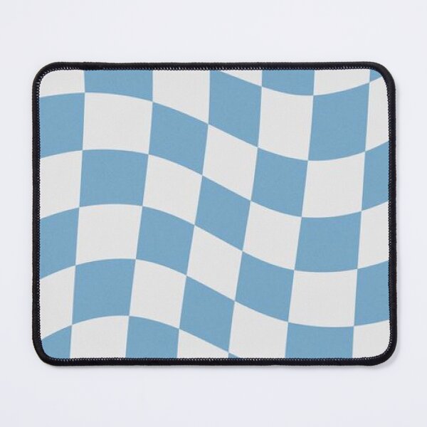Item preview, White and baby blue checkered designed and sold by annaferarts.