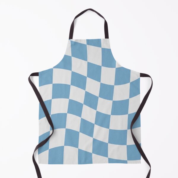 Item preview, White and baby blue checkered designed and sold by annaferarts.