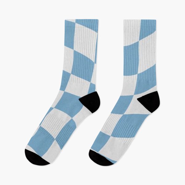 Item preview, White and baby blue checkered designed and sold by annaferarts.