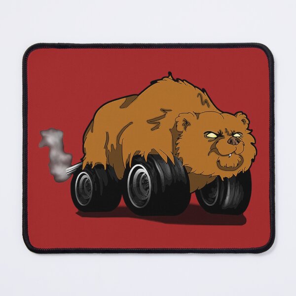 Item preview, Grizzly Bear Monster Wheel designed and sold by iduzarts.
