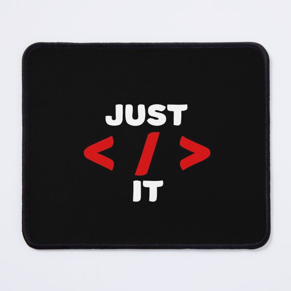 Item preview,  JUST CODE IT coder programmer nerd computer i love coding funny friendly gift idea designed and sold by ELPRONTO-DESIGN.
