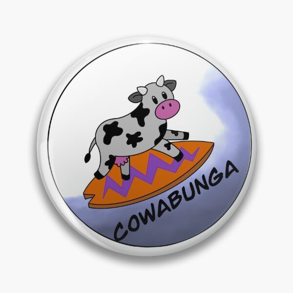 Item preview, Cowabunga designed and sold by pun-asaurus.