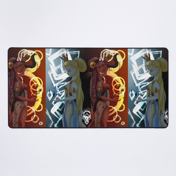 Item preview, Twins of Fire and Ice designed and sold by KatHeathSpells.