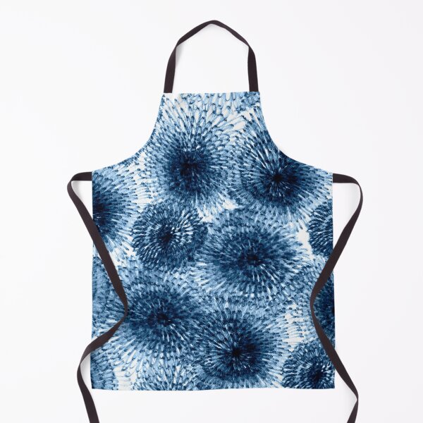 Item preview, Shibori Indigo dyed fabric style designed and sold by niceargentina.