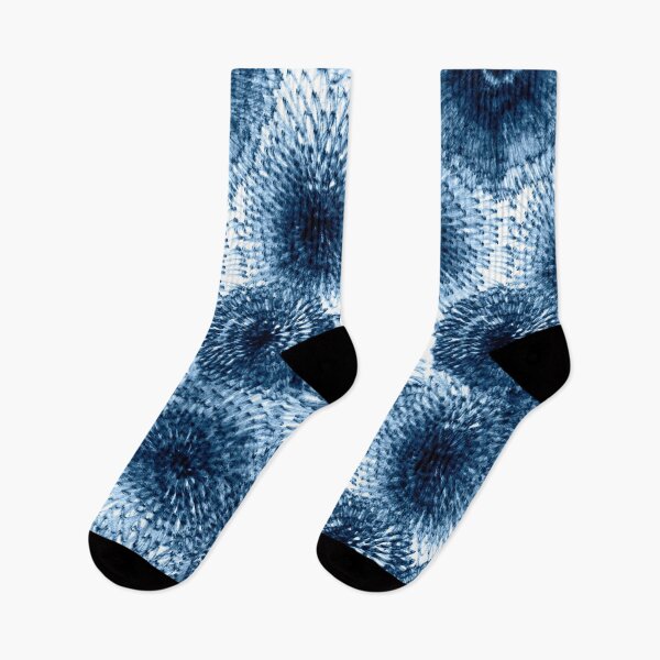 Item preview, Shibori Indigo dyed fabric style designed and sold by niceargentina.