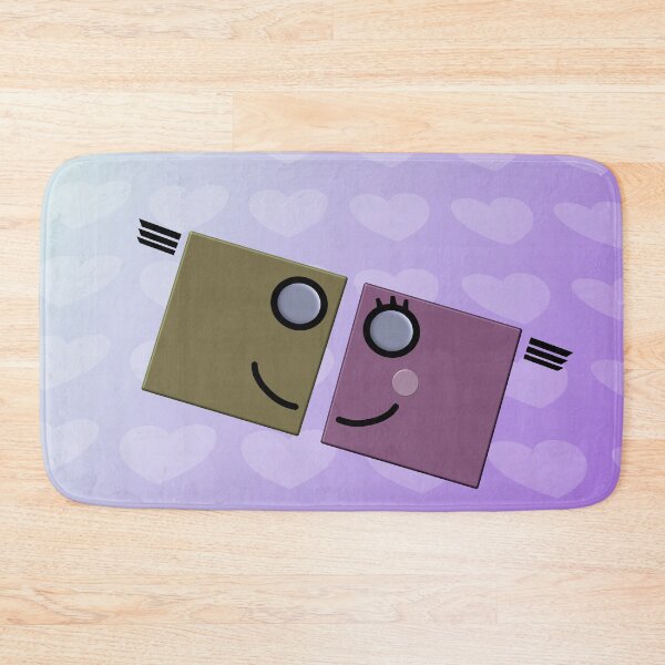 Item preview, Couple "Love Game" Hearts Pattern designed and sold by bazoosoft.