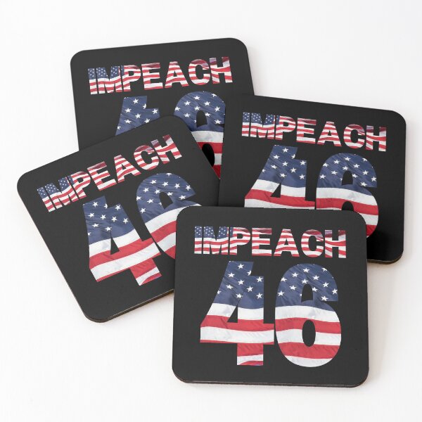 Item preview, IMPEACH 46 BIDEN Republican Conservative Anti-Biden  designed and sold by Vibbin4Life33.