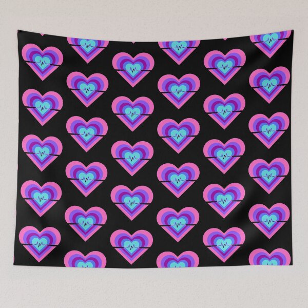 Item preview, Pride Flag Hearts - Omnisexual designed and sold by thesassypanda.