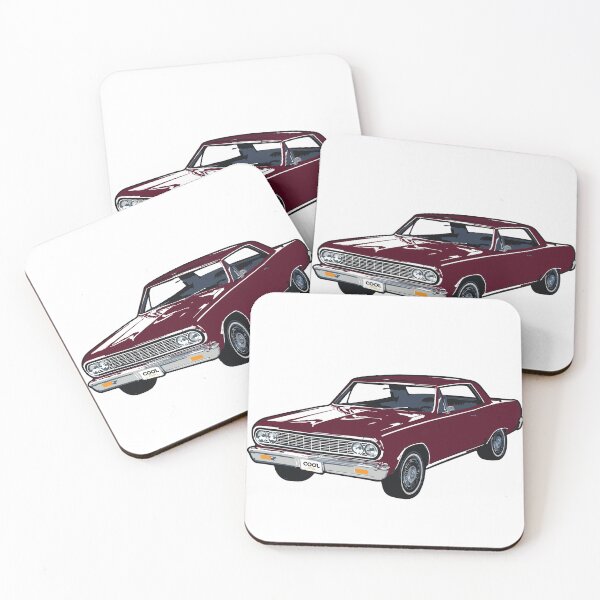 Item preview, 64 Dark Red CM Coupe designed and sold by CoolRide.