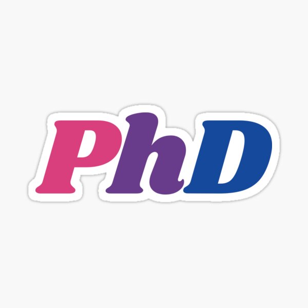 phd Sticker