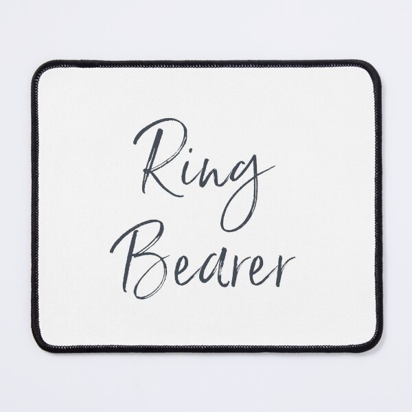 Item preview, Ring Bearer - contemporary handwriting - in kids sizes too designed and sold by hardscuffle.