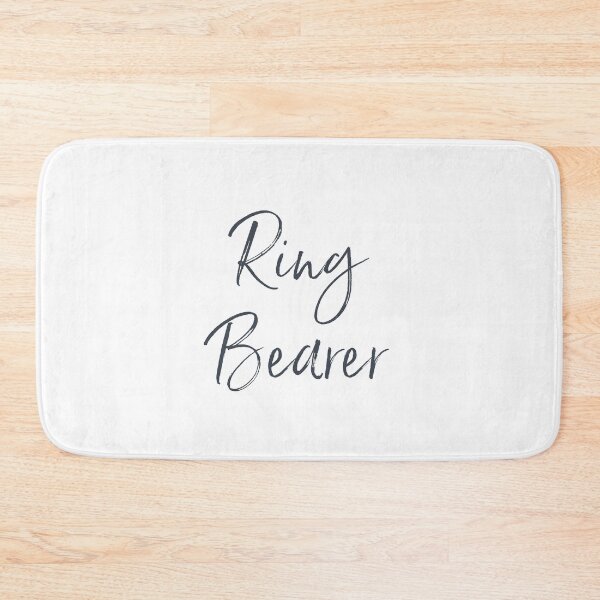 Item preview, Ring Bearer - contemporary handwriting - in kids sizes too designed and sold by hardscuffle.