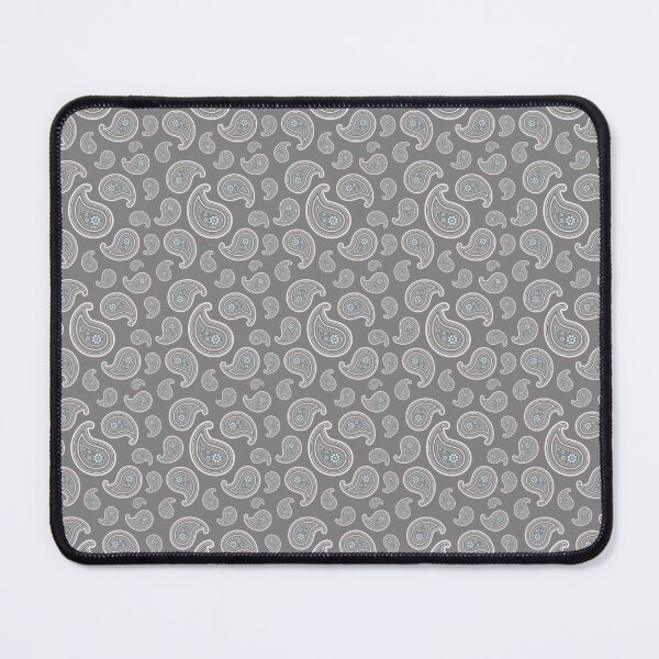 Aperçu de l'œuvre Paisleys Pastels Sorbet - Gris créée et vendue par ranchi.