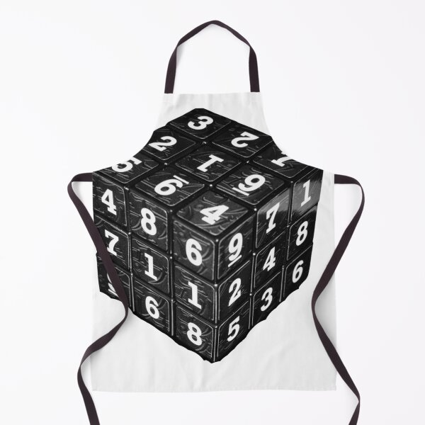 Item preview, Numberblocks cube block game square puzzle black designed and sold by Reo12.