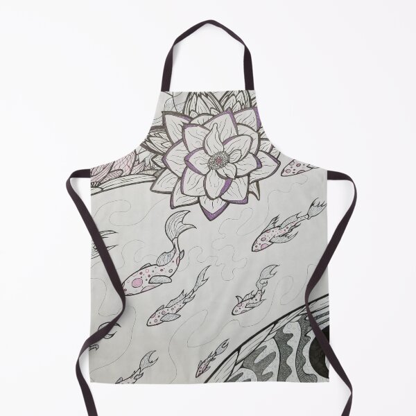 Item preview, Bubble Koi y Vector Lotus designed and sold by AaronFritsch.