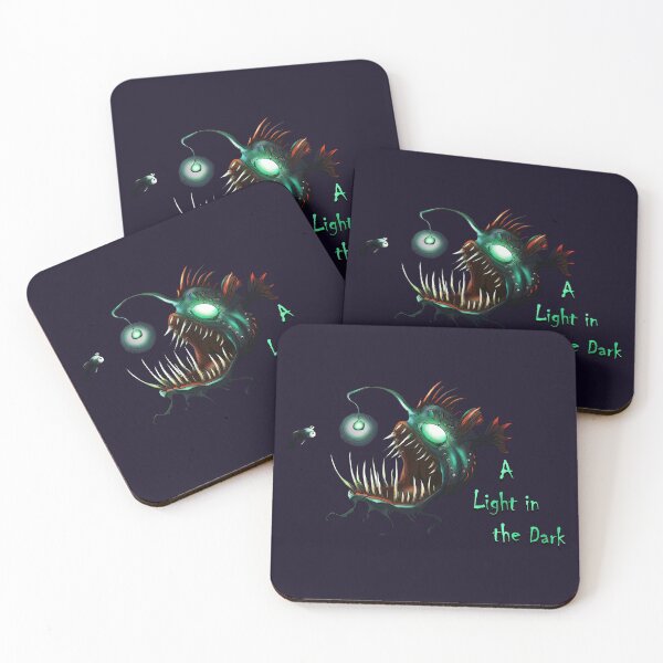 Item preview, A Light in the Dark Angler Fish  designed and sold by iduzarts.