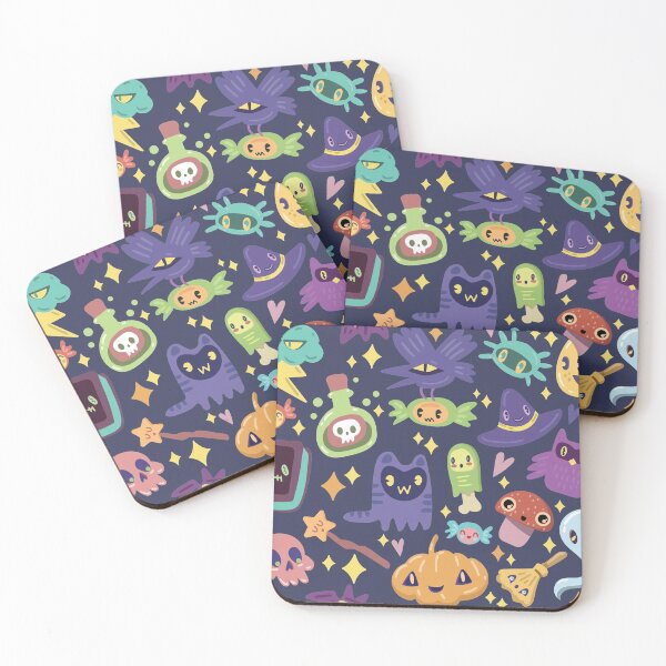 Item preview, Cute funny kawaii Halloween lover pattern designed and sold by Sociojunkie.