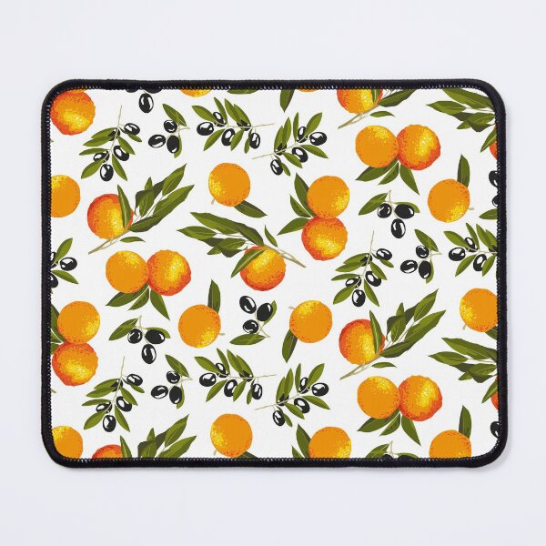 Item preview, Olives and oranges on white designed and sold by kobyakov.