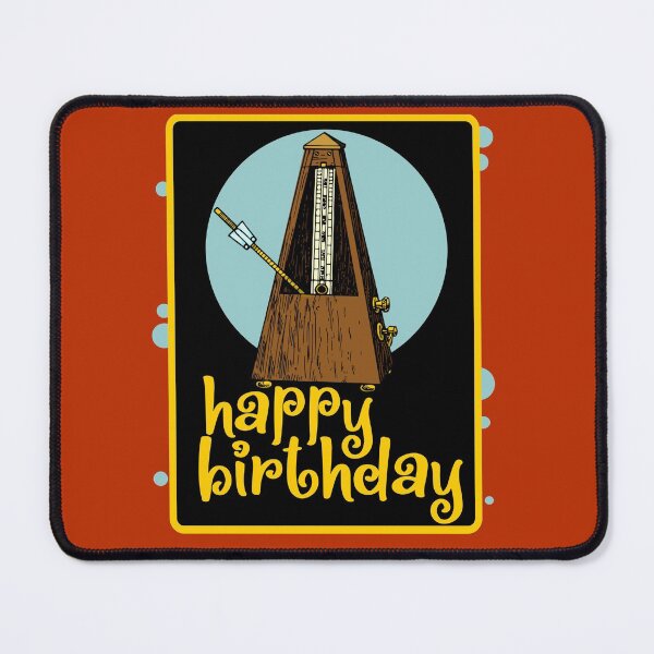 Item preview, Happy Birthday Metronome designed and sold by sandpiperstudio.