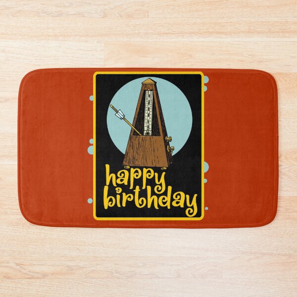 Item preview, Happy Birthday Metronome  designed and sold by sandpiperstudio.