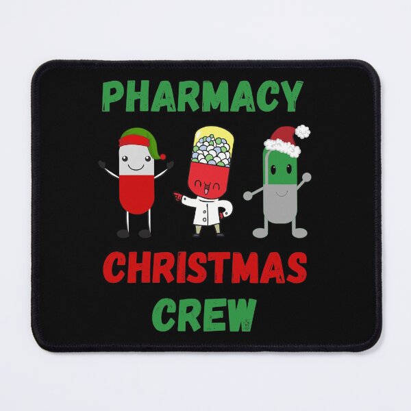 Item preview, pharmacy christmas crew designed and sold by Hey-Nice-Shirt.