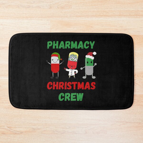 Item preview, pharmacy christmas crew designed and sold by Hey-Nice-Shirt.