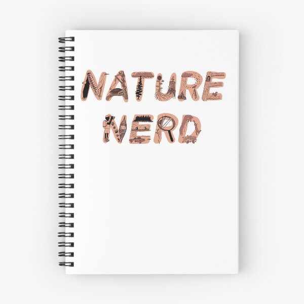 Item preview, Nature Nerd - Orange & White designed and sold by EcoElsa.