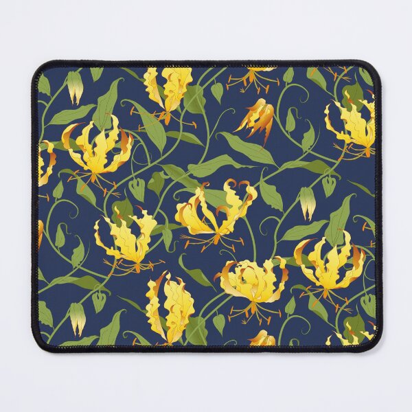 Item preview, Gloriosa - yellow on navy designed and sold by kobyakov.