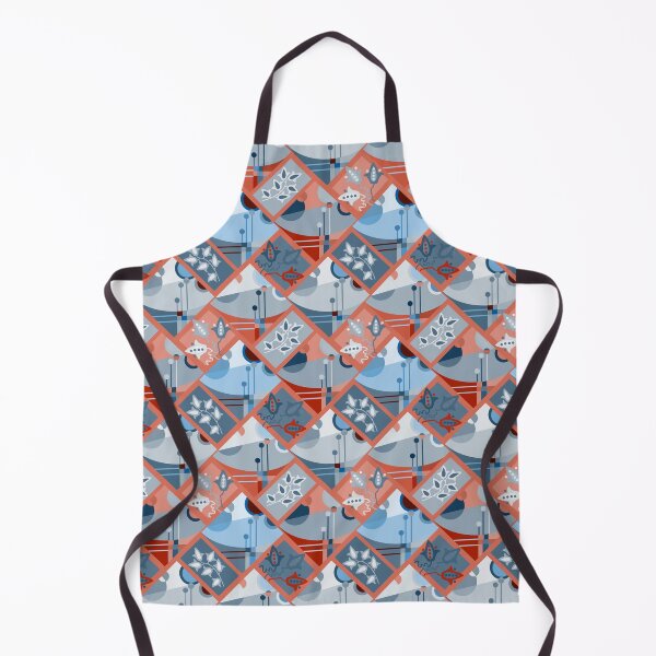 Item preview, geometry  abstraction doodles  zigzags flowers designed and sold by vladislava antsiferova.