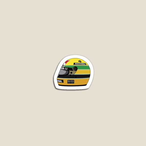 Item preview, Ayrton Senna Helmet designed and sold by Sacrebleu7.