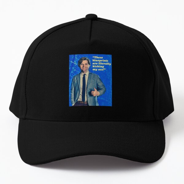 Adam Scott’s Blueprints are literally kicking my ass Baseball Cap