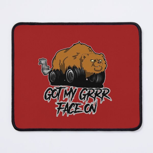 Item preview, Grizzly Bear Monster Wheels: Got my grrr face on designed and sold by iduzarts.