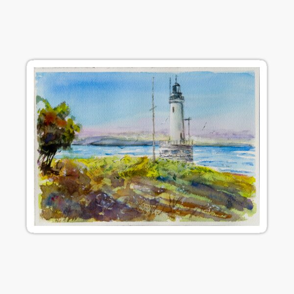 Point Lonsdale Lighthouse, Victoria, Australia Sticker