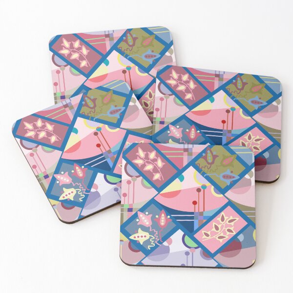 Item preview, geometry  abstraction doodles  zigzags lines flowers designed and sold by vladislava antsiferova.