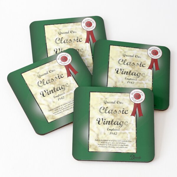 Item preview, 1942 Classic Vintage Wine Label designed and sold by Blizzardo.