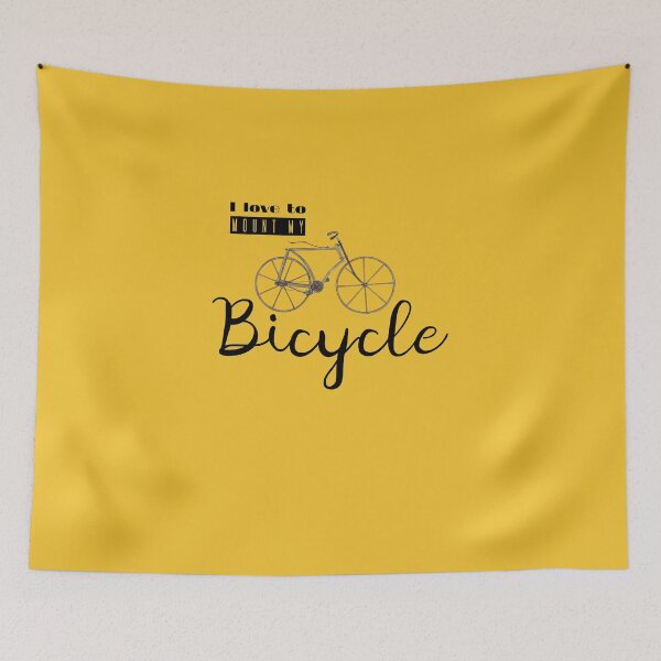 Item preview, I love to mount my bicycle designed and sold by Vividy.