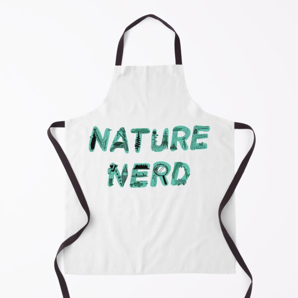 Item preview, Nature Nerd - Turquoise & White designed and sold by EcoElsa.