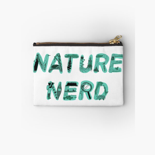 Item preview, Nature Nerd - Turquoise & White designed and sold by EcoElsa.