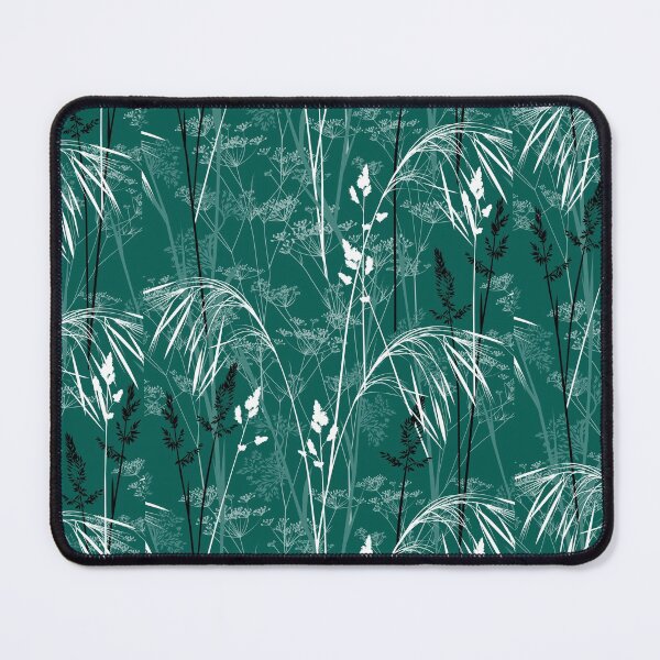 Item preview, Wild grasses - dark green designed and sold by kobyakov.