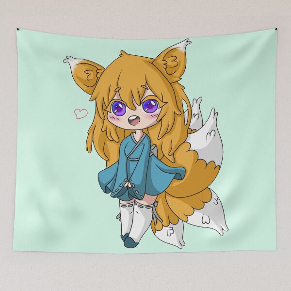 Item preview, Kit the Kitsune designed and sold by amathestria.